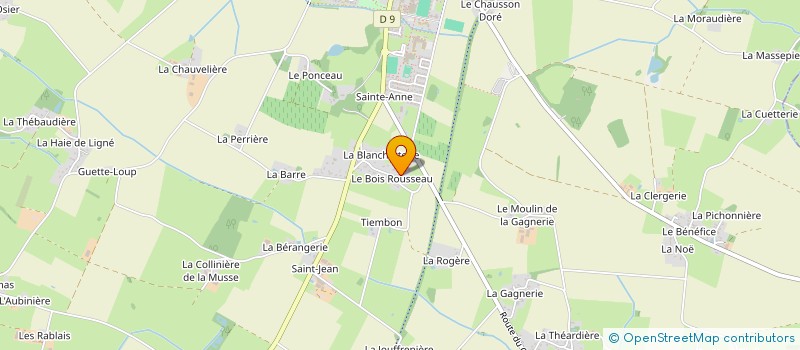 localisation de l'entreprise SCI S.A.F.I.S.  LIGNE