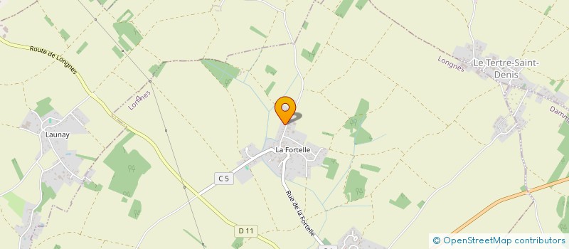 localisation de l'entreprise SCI S A J  LONGNES