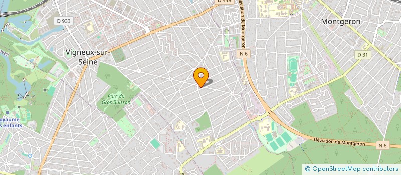 localisation de l'entreprise SCI S.A.J.J E à VIGNEUX-SUR-SEINE
