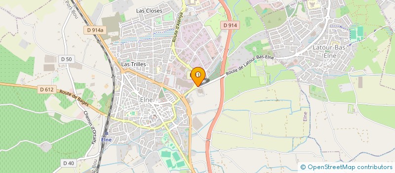 localisation de l'entreprise SCI S.A.M.  ELNE