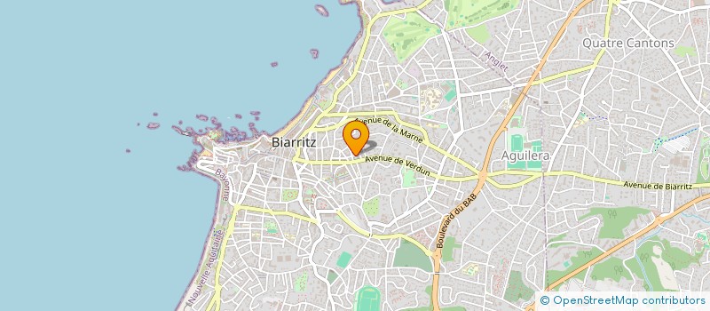 localisation de l'entreprise SCI S.A.M BON AI à BIARRITZ