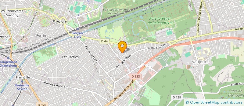 localisation de l'entreprise SCI S.A.N à LIVRY-GARGAN