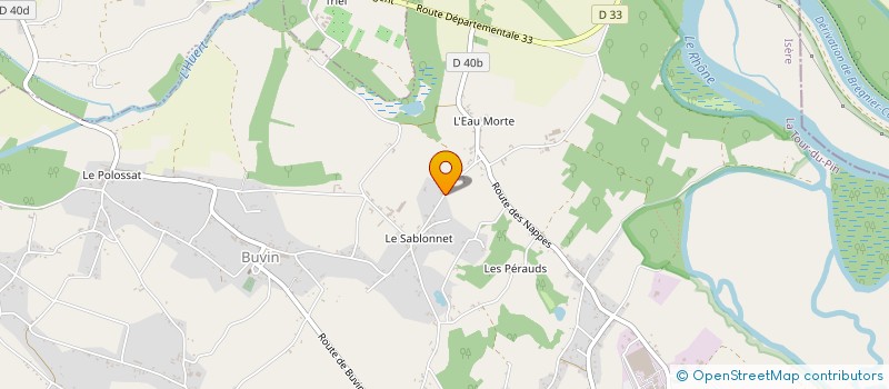 localisation de l'entreprise SCI S A N P  LES AVENIERES VEYRINS-THUELLIN