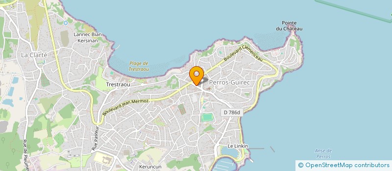 localisation de l'entreprise SCI S A V  PERROS-GUIREC