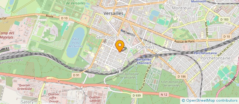 localisation de l'entreprise SCI S&A VIOLET à VERSAILLES
