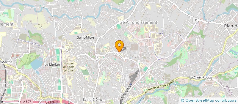 localisation de l'entreprise SCI S&AA INVEST à MARSEILLE