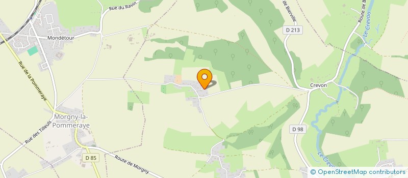 localisation de l'entreprise SCI S AND J  BLAINVILLE-CREVON