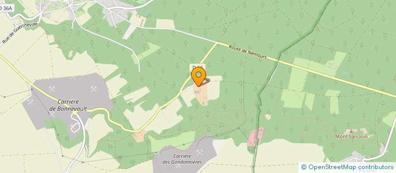 localisation de l'entreprise SCI S B S  LARCHANT