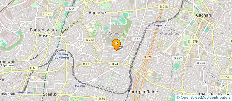 localisation de l'entreprise SCI S BROTHERS à BAGNEUX