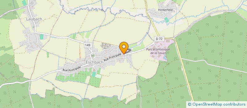 localisation de l'entreprise SCI S'BUERESTEBEL  MORSBRONN-LES-BAINS