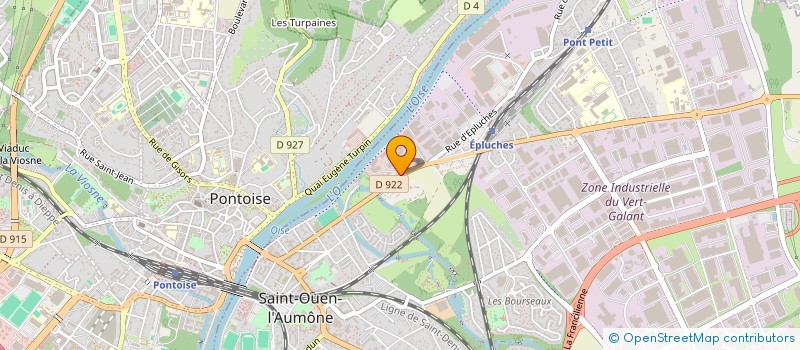 localisation de l'entreprise SCI S C A à SAINT-OUEN-L'AUMONE