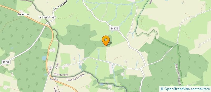 localisation de l'entreprise SCI S.C.A.P. à BELFORET-EN-PERCHE