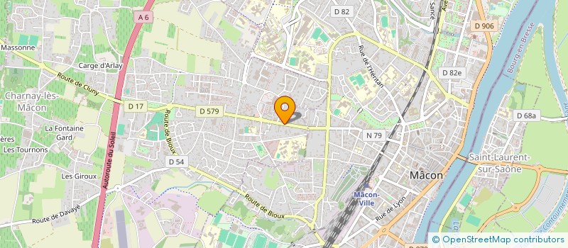 localisation de l'entreprise SCI S C B à CHARNAY-LES-MACON
