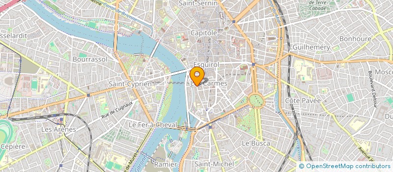 localisation de l'entreprise SCI S.C.B.G. à TOULOUSE