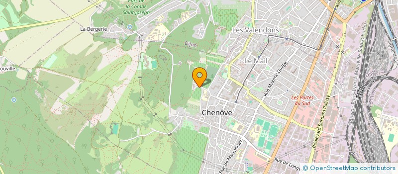 localisation de l'entreprise SCI S.C.D.C à CHENOVE