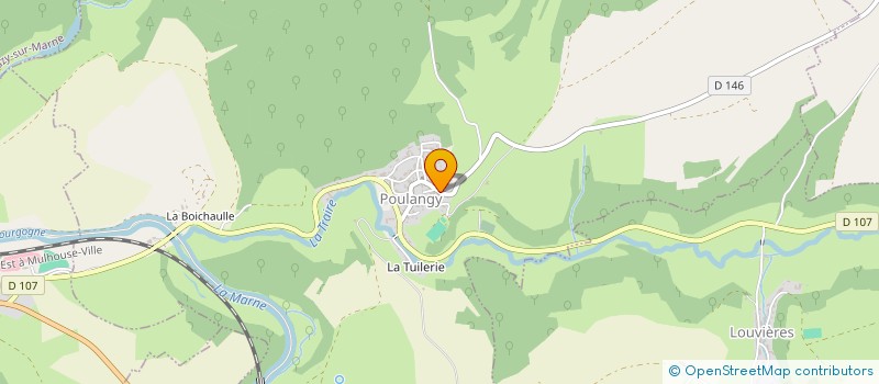 localisation de l'entreprise SCI S.C.E. à POULANGY