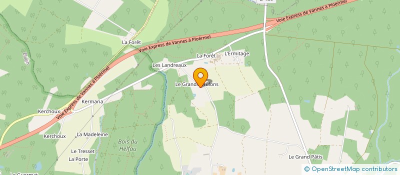 localisation de l'entreprise SCI S.C.G.  LE COURS