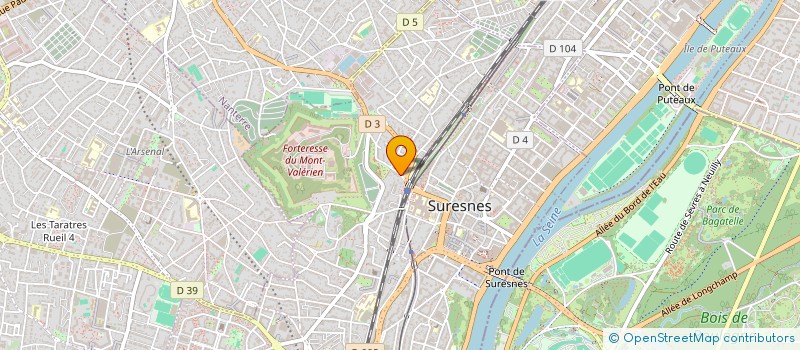 localisation de l'entreprise SCI S C I CARNOT à SURESNES