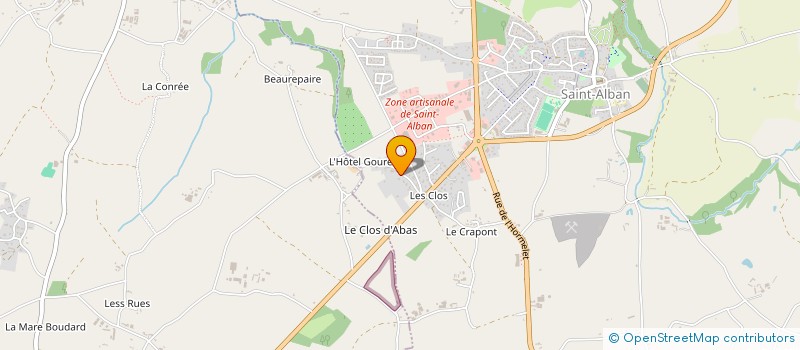 localisation de l'entreprise SCI S.C.P.A.  PLENEUF-VAL-ANDRE