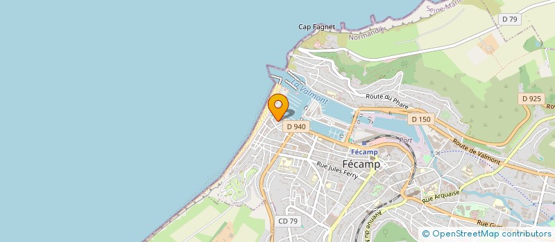 localisation de l'entreprise SCI S.D  FECAMP