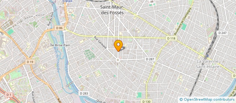 localisation de l'entreprise SCI S.D.C  SAINT-MAUR-DES-FOSSES