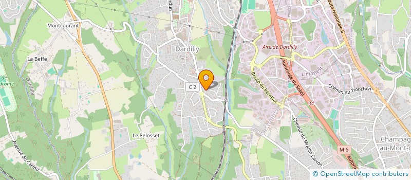 localisation de l'entreprise SCI S.D.D.C.C.  DARDILLY