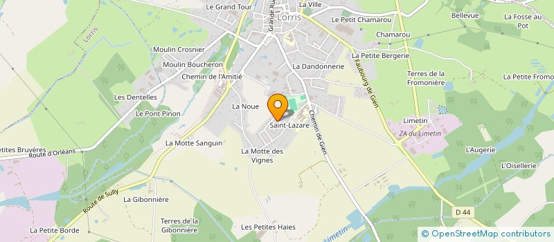 localisation de l'entreprise SCI S D IMMO  LORRIS
