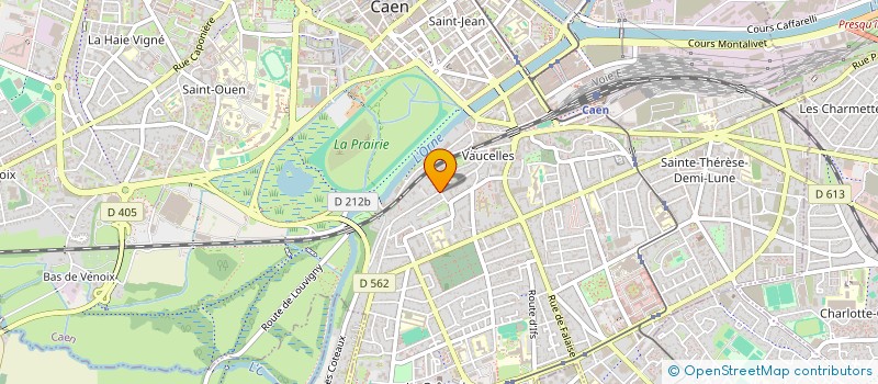 localisation de l'entreprise SCI S.D.V.P. à CAEN