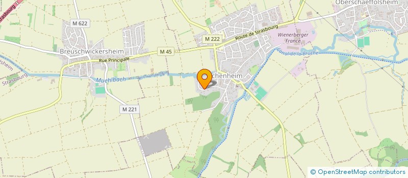 localisation de l'entreprise SCI S.E  ACHENHEIM