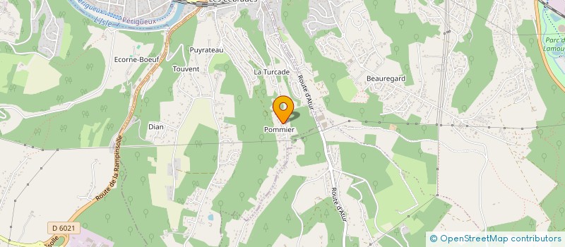 localisation de l'entreprise SCI S.E.A. à SANILHAC
