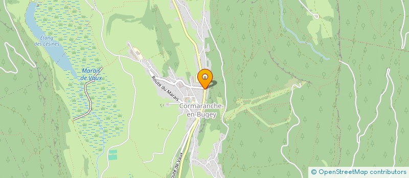 localisation de l'entreprise SCI S.E.F.  BRENOD