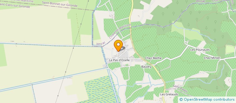 localisation de l'entreprise SCI S.E.L.A.  VAL-DE-LIVENNE