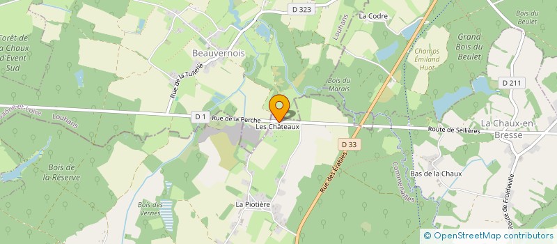 localisation de l'entreprise SCI S E N A  ARLAY