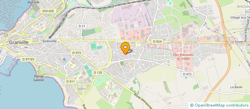 localisation de l'entreprise SCI S.E.N.A.  YQUELON