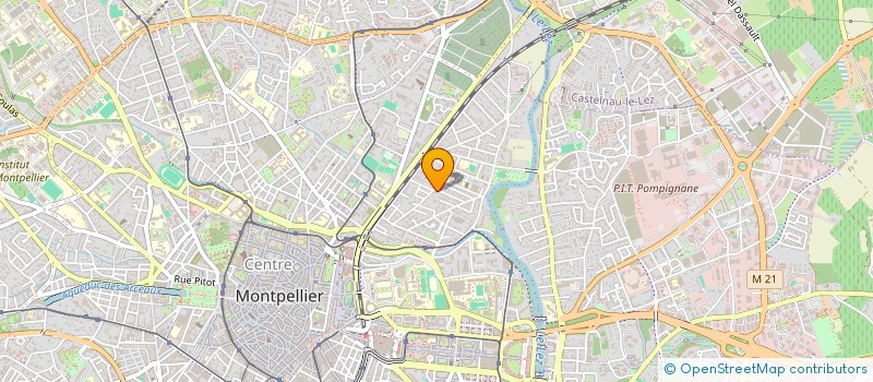 localisation de l'entreprise SCI S.E.R à MONTPELLIER