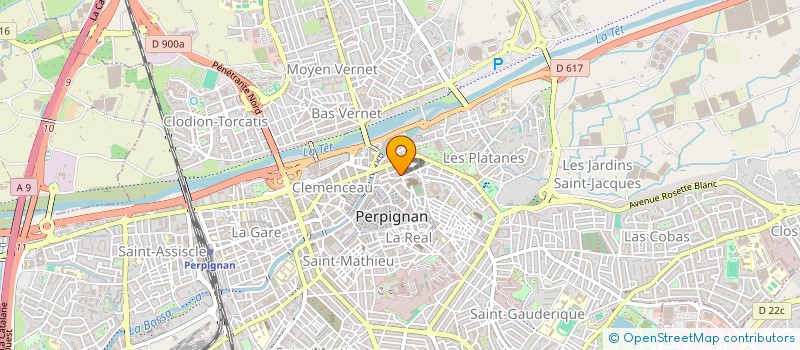 localisation de l'entreprise SCI S.E.V. à PERPIGNAN