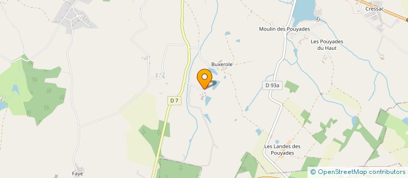 localisation de l'entreprise SCI  S ET M  MAGNAC-LAVAL