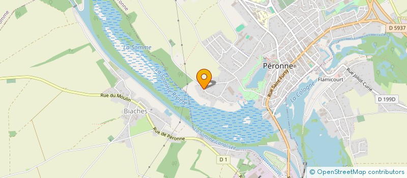 localisation de l'entreprise SCI S-F à PERONNE