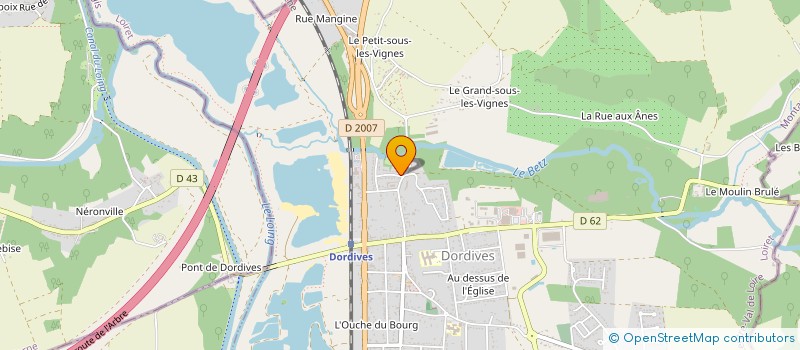 localisation de l'entreprise SCI S.F IMMOBILIER à DORDIVES