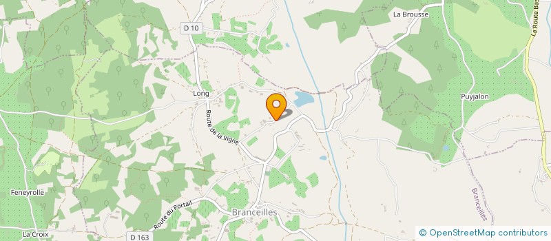 localisation de l'entreprise SCI S.F.J  BRANCEILLES