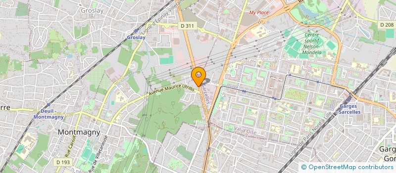 localisation de l'entreprise SCI S FRANCE  MONTMAGNY