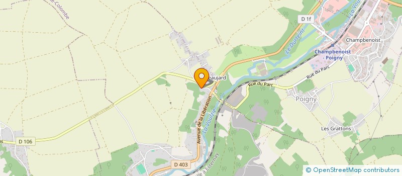 localisation de l'entreprise SCI S.G.A.  SAINTE-COLOMBE