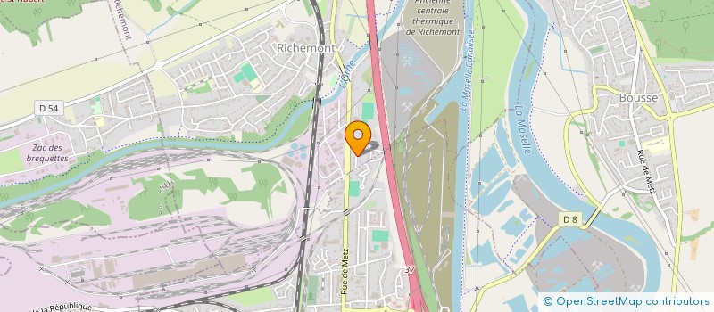 localisation de l'entreprise SCI S & H  RICHEMONT