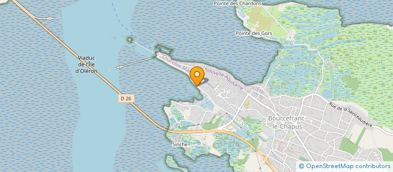 localisation de l'entreprise SCI S.H.  BOURCEFRANC-LE-CHAPUS