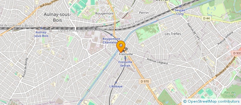 localisation de l'entreprise SCI S.H.F IMMOBILIER à SEVRAN