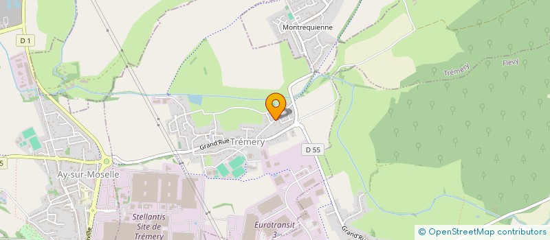 localisation de l'entreprise SCI S-H INVESTISSEMENT  TREMERY