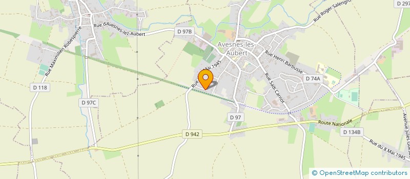 localisation de l'entreprise SCI S.I.I.A.L.  AVESNES-LES-AUBERT