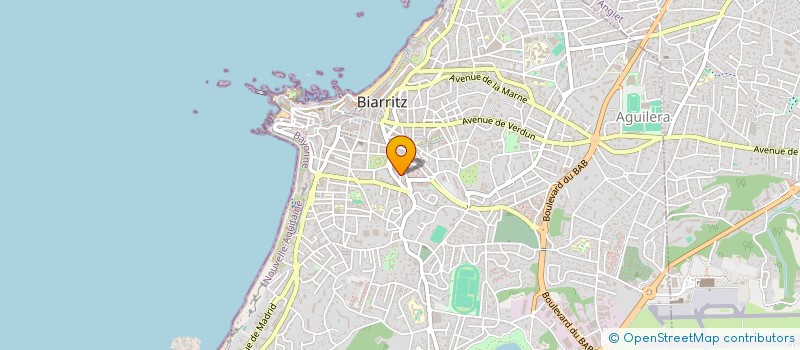 localisation de l'entreprise SCI S.I.M.I.C à BIARRITZ