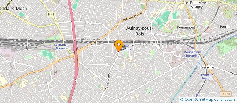 localisation de l'entreprise SCI S.I.R. à AULNAY-SOUS-BOIS