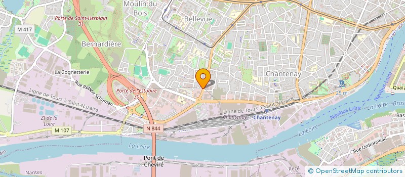 localisation de l'entreprise SCI S.IMO à NANTES